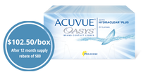 Load image into Gallery viewer, Acuvue Oasys with Hydraclear Plus - 24 Lenses