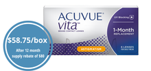 Load image into Gallery viewer, Acuvue Vita Astigmatism - 6 Lenses
