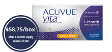 Load image into Gallery viewer, Acuvue Vita Astigmatism - 6 Lenses