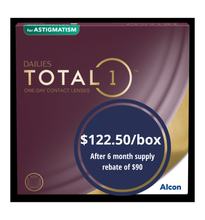 Load image into Gallery viewer, Alcon Dailies Total1 Astigmatism - 90 Lenses