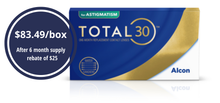 Load image into Gallery viewer, Alcon Total 30 Astigmatism- 6 Lenses