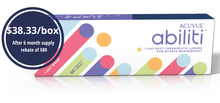 Load image into Gallery viewer, Acuvue Abiliti 1-Day For Myopia - 30 Lenses
