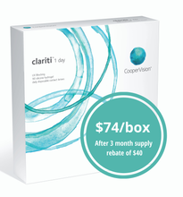Load image into Gallery viewer, Cooper Clariti 1 Day - 90 Lenses