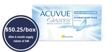 Load image into Gallery viewer, Acuvue Oasys For Astigmatism - 6 Lenses