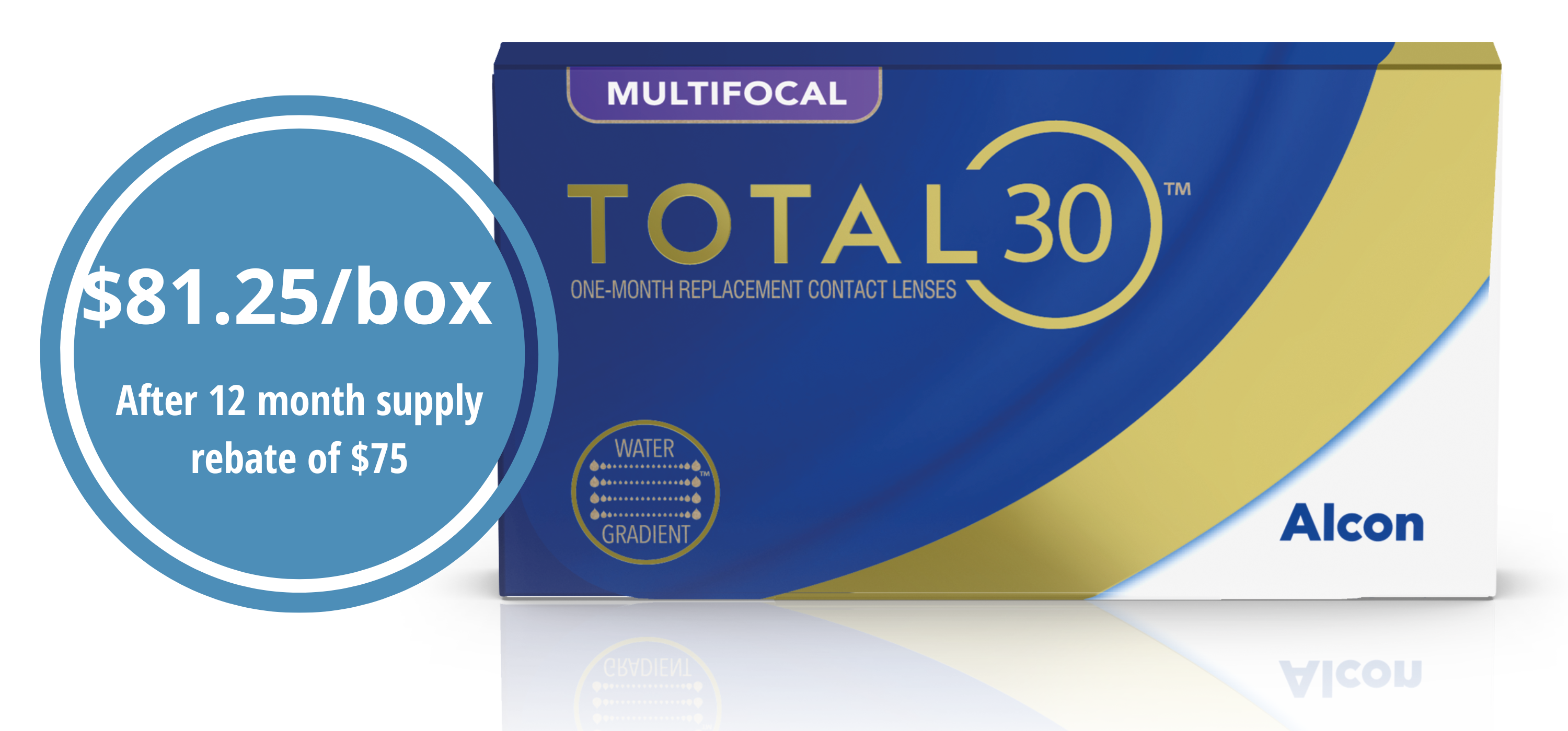 Alcon Total 30 Multifocal 6 Lenses Oakville Optometry Contact