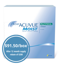 Load image into Gallery viewer, 1-Day Acuvue Moist Multifocal - 90 Lenses
