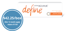 Load image into Gallery viewer, 1-Day Acuvue Define Natural Shine - 30 Lenses
