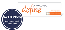 Load image into Gallery viewer, 1-Day Acuvue Define Natural Shine - 30 Lenses
