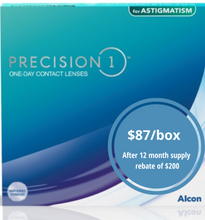 Load image into Gallery viewer, Alcon Precision 1 Astigmatism - 90 Lenses
