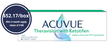 Load image into Gallery viewer, Acuvue Theravision with Ketotifen - 30 Lenses
