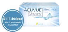 Load image into Gallery viewer, Acuvue Oasys with Hydraclear Plus - 24 Lenses
