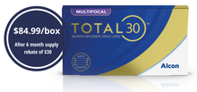 Load image into Gallery viewer, Alcon Total 30 Multifocal - 6 Lenses
