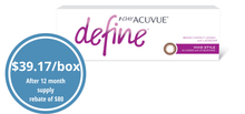 Load image into Gallery viewer, 1-Day Acuvue Define Vivid - 30 Lenses
