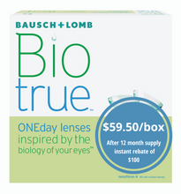 Load image into Gallery viewer, Bausch &amp; Lomb Biotrue One Day  - 90 Lenses
