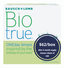 Load image into Gallery viewer, Bausch &amp; Lomb Biotrue One Day  - 90 Lenses
