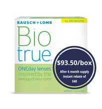 Load image into Gallery viewer, Bausch &amp; Lomb Biotrue One Day Multifocal - 90 Lenses
