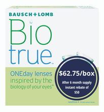 Load image into Gallery viewer, Bausch &amp; Lomb Biotrue One Day  - 90 Lenses
