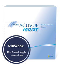 Load image into Gallery viewer, 1-Day Acuvue Moist For Astigmatism - 90 Lenses
