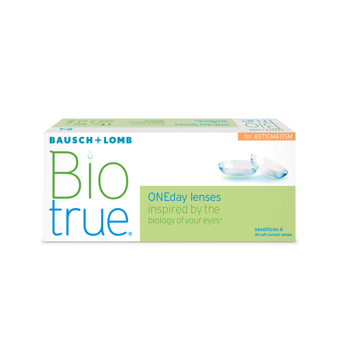 Bausch & Lomb Biotrue One Day Toric - 30 Lenses - Oakville Optometry