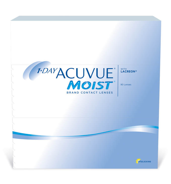 1-Day Acuvue Moist - 90 Lenses - Oakville Optometry