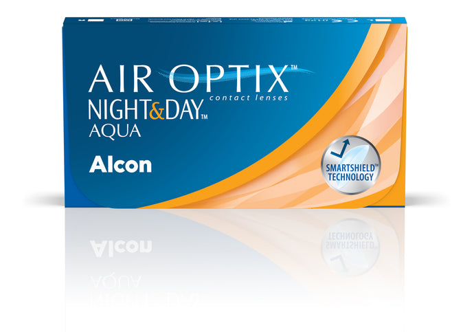 Alcon Air Optix Night and Day Aqua - 6 Lenses - Oakville Optometry