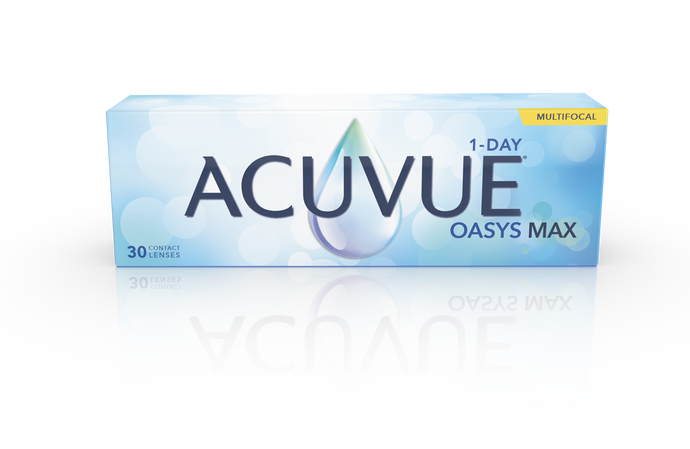 Acuvue Oasys Max 1-Day Multifocal - 30 Lenses