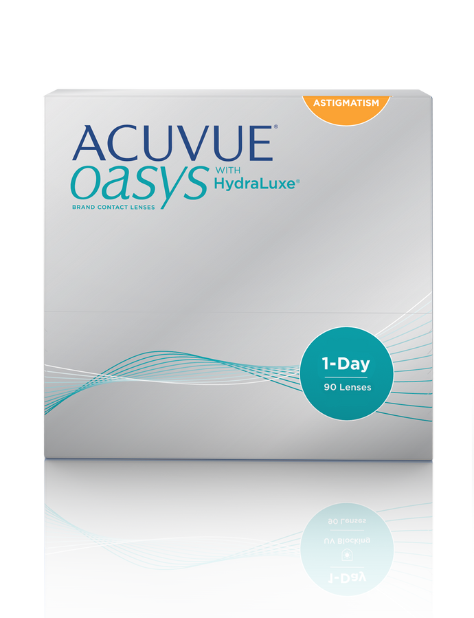 Acuvue Oasys 1-Day Astigmatism - 90 Lenses - Oakville Optometry