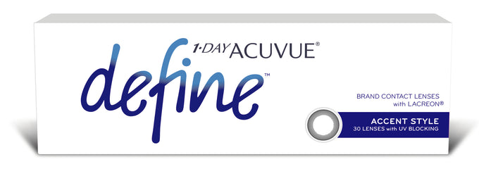 1-Day Acuvue Define Accent - 30 Lenses - Oakville Optometry