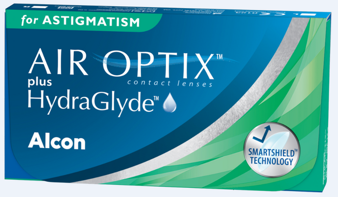 Alcon Air Optix Hydraglyde Toric - 6 Lenses - Oakville Optometry