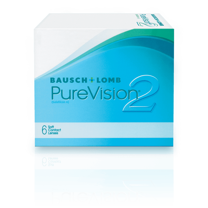 Bausch & Lomb Pure Vision 2 - 6 Lenses - Oakville Optometry