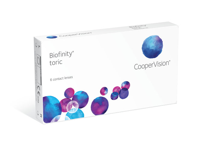 Cooper Biofinity Toric - 6 Lenses - Oakville Optometry