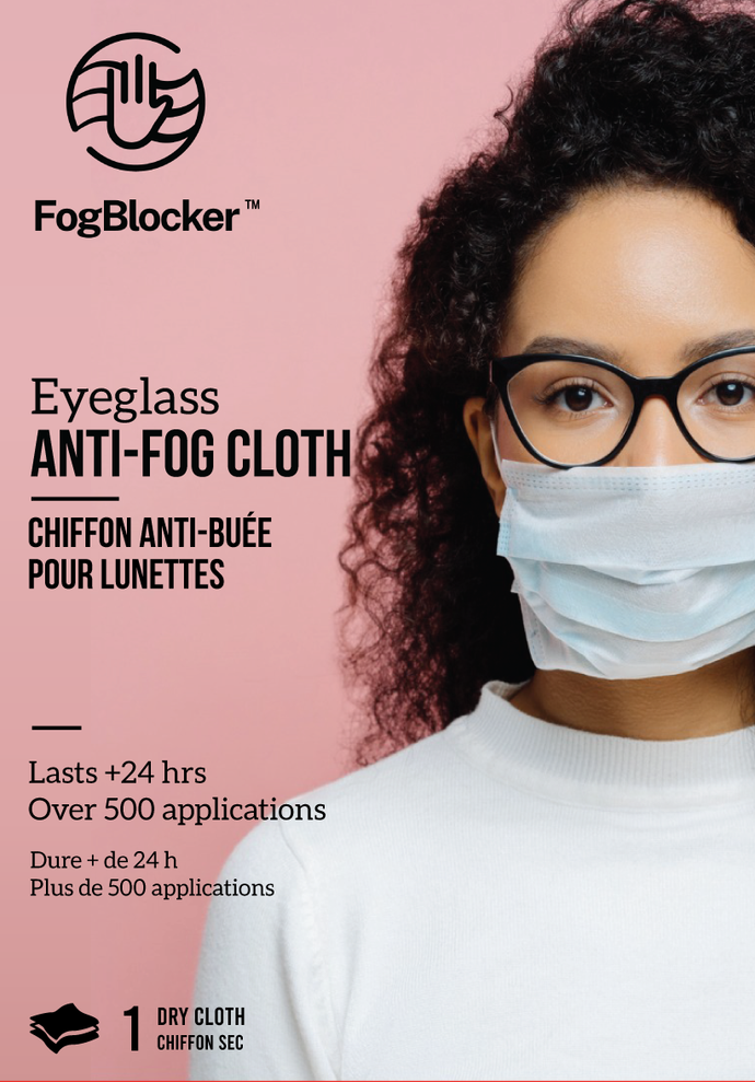 Bright Optical FogBlocker Dry Wipe - Oakville Optometry