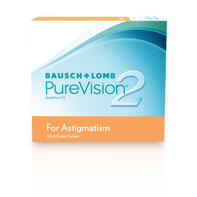 Bausch & Lomb Pure Vision 2 Toric - 6 Lenses - Oakville Optometry