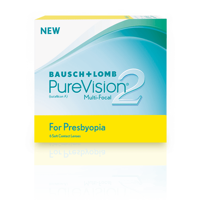 Bausch & Lomb Pure Vision 2 Multifocal - 6 Lenses - Oakville Optometry